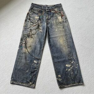 Acne Studios Wide-Leg Jeans Waist 32